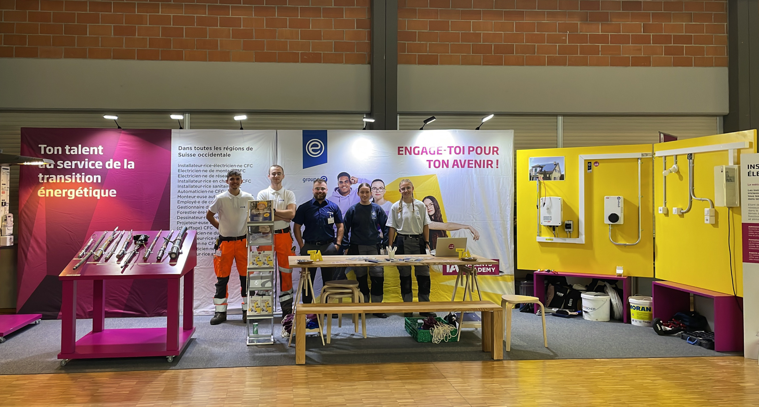 Journée découverte des métiers à Payerne
